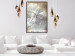Wall Poster City of Dreams - black and white map of New York with brown details 132093 additionalThumb 6