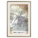 Wall Poster City of Dreams - black and white map of New York with brown details 132093 additionalThumb 21