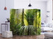 Folding Screen Green Alley II (5-piece) - composition with palm trees amidst the jungle 132993 additionalThumb 2