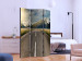 Room Separator Long Road (3-piece) - asphalt road and snowy mountains in the background 133193 additionalThumb 2