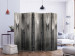 Room Divider Screen Gray Citadel II - texture with abstract gray patterned figures 133593 additionalThumb 2