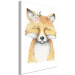 Canvas Smiling fox - colorful illustration inspired by fairy tales 135693 additionalThumb 2
