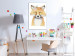 Canvas Smiling fox - colorful illustration inspired by fairy tales 135693 additionalThumb 3