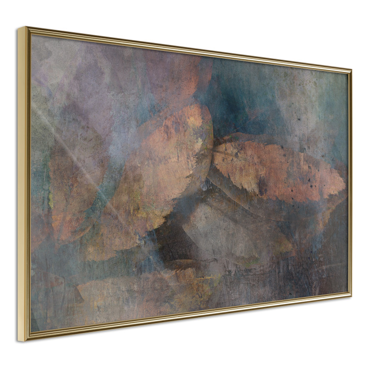 Wall Poster Copper Leaves - abstract and rusty texture with a leaf motif 135793 additionalImage 9