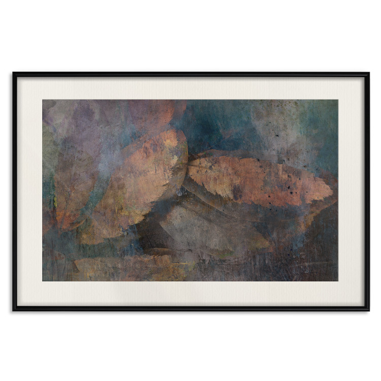 Wall Poster Copper Leaves - abstract and rusty texture with a leaf motif 135793 additionalImage 5