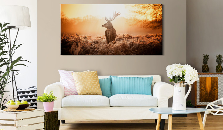 Large canvas print Deer in the Sun II [Large Format] 137593 additionalImage 3