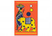 Paint by Number Kit Yellow Giant - Man Leading a Bear in an Asian Style 144093 additionalThumb 3