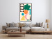 Poster Colorful Composition - Arrangement of Geometric Elements 149893 additionalThumb 12
