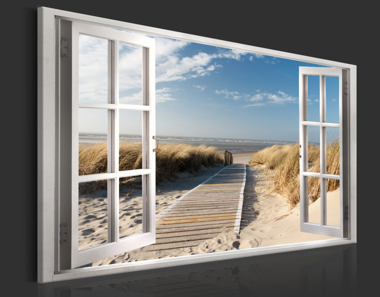 Print On Glass Window: Beach View [Glass] 150593 additionalImage 4