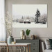 Canvas Winter Shelter - A Small House in a Snow-Covered Forest 151693 additionalThumb 9