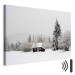 Canvas Winter Shelter - A Small House in a Snow-Covered Forest 151693 additionalThumb 8