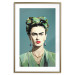 Poster Green Frida - Geometric and Minimalist Portrait of a Woman 152193 additionalThumb 17