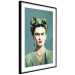 Poster Green Frida - Geometric and Minimalist Portrait of a Woman 152193 additionalThumb 8