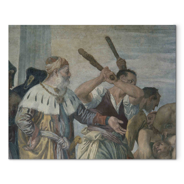 Reproduction Painting The martyrdom of St.Sebastian (Sebastian is beaten to deatn with clubs) 155793