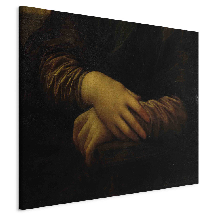 Art Reproduction Mona Lisa, detail of her hands 155893 additionalImage 2