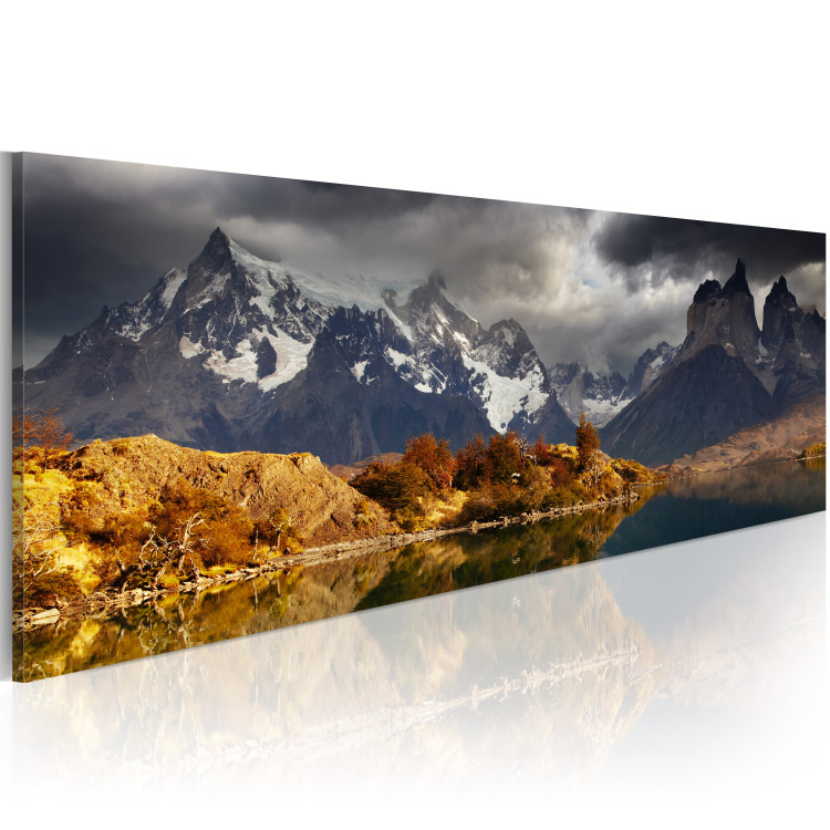 Canvas Mountain landscape before a storm 50493 additionalImage 2