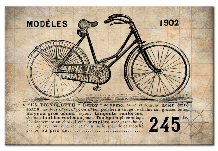 Canvas Print N° 1245 - Bicyclette  64893