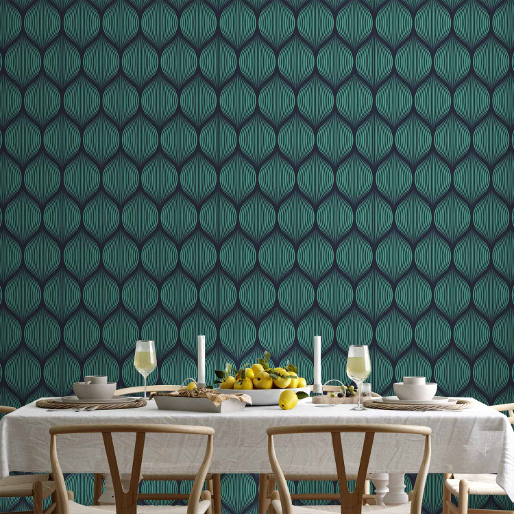 Wallpaper Emerald Weave 92693 additionalImage 5