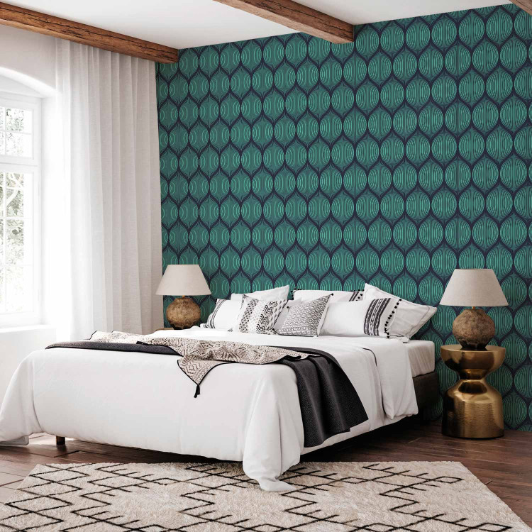 Wallpaper Emerald Weave 92693 additionalImage 4