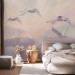 Wall Mural Flying Swans 97993