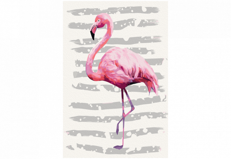 Paint by Number Kit Beautiful Flamingo 107504 additionalImage 7
