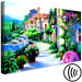 Canvas Art Print Floral Street (1-part) Wide - Plant Architecture of Italy 108204 additionalThumb 6