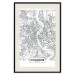Poster Cologne Map - black and white map of the German city on a light background 114404 additionalThumb 18