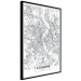 Poster Cologne Map - black and white map of the German city on a light background 114404 additionalThumb 10
