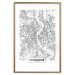 Poster Cologne Map - black and white map of the German city on a light background 114404 additionalThumb 16