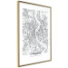Poster Cologne Map - black and white map of the German city on a light background 114404 additionalThumb 6
