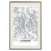Poster Cologne Map - black and white map of the German city on a light background 114404 additionalThumb 19