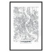 Poster Cologne Map - black and white map of the German city on a light background 114404 additionalThumb 17