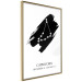 Wall Poster Zodiac signs: Capricorn - black and white star constellation and texts 114804 additionalThumb 14