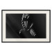 Poster Woman behind bars - black and white sensual composition with a female figure 115004 additionalThumb 18