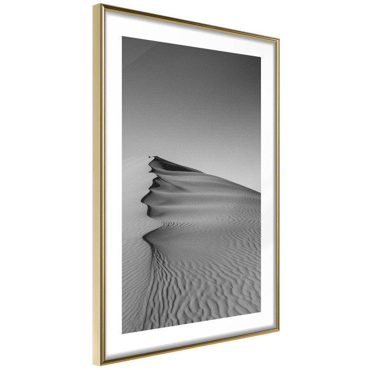 Wall Poster Desert in Morocco - black and white landscape amid hot sands 116504 additionalImage 8