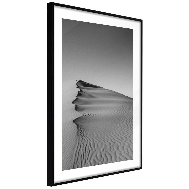 Wall Poster Desert in Morocco - black and white landscape amid hot sands 116504 additionalImage 13