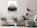 Poster Partial Eclipse - simple black and white geometric composition 116604 additionalThumb 17