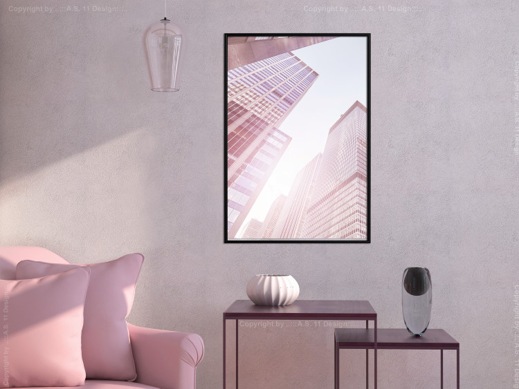 Wall Poster Infinitely High - glass office skyscrapers in downtown Manhattan 116704 additionalImage 3