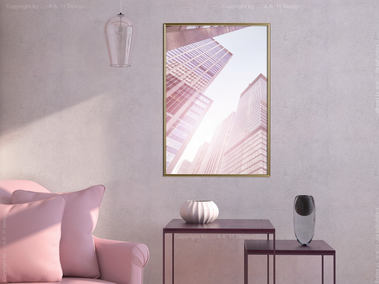 Wall Poster Infinitely High - glass office skyscrapers in downtown Manhattan 116704 additionalImage 7