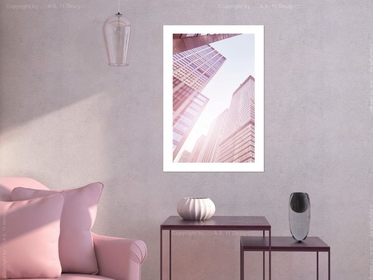 Wall Poster Infinitely High - glass office skyscrapers in downtown Manhattan 116704 additionalImage 2