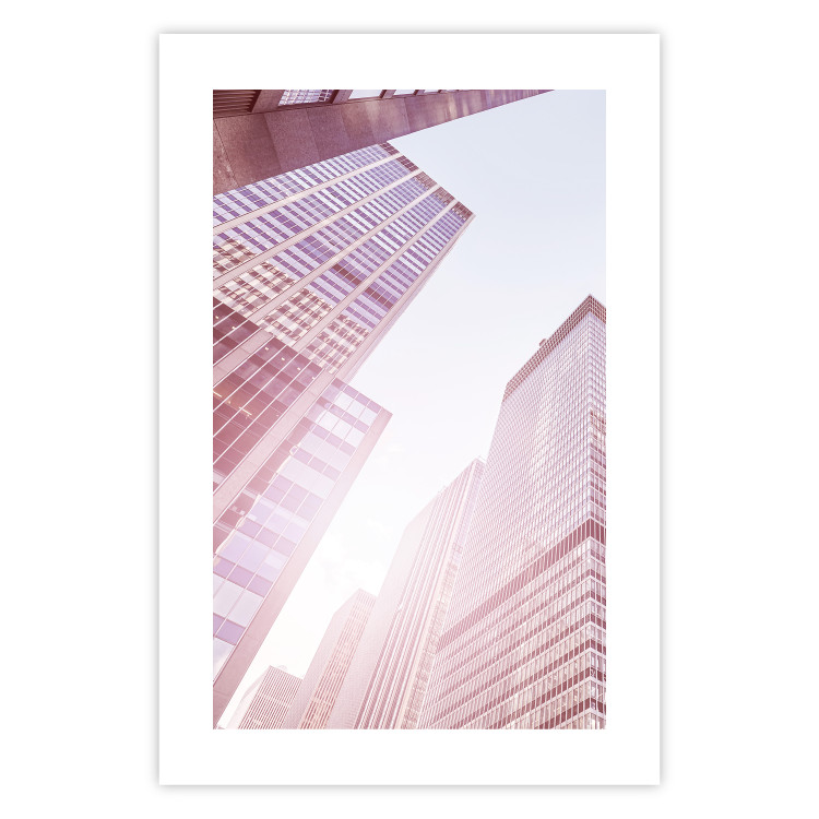 Wall Poster Infinitely High - glass office skyscrapers in downtown Manhattan 116704 additionalImage 25