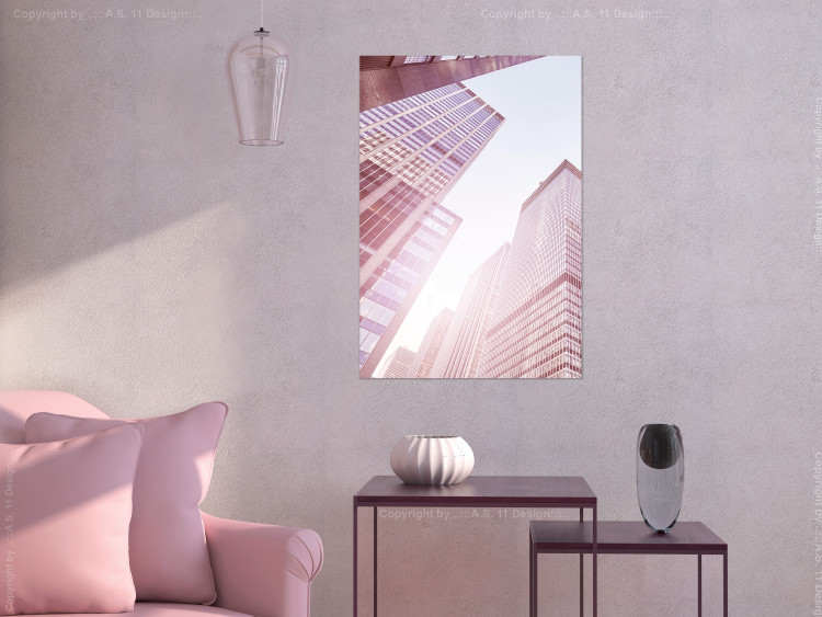 Wall Poster Infinitely High - glass office skyscrapers in downtown Manhattan 116704 additionalImage 23
