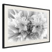 Wall Poster Geometric Bouquet - black and white unique abstraction in lily flowers 117204 additionalThumb 3