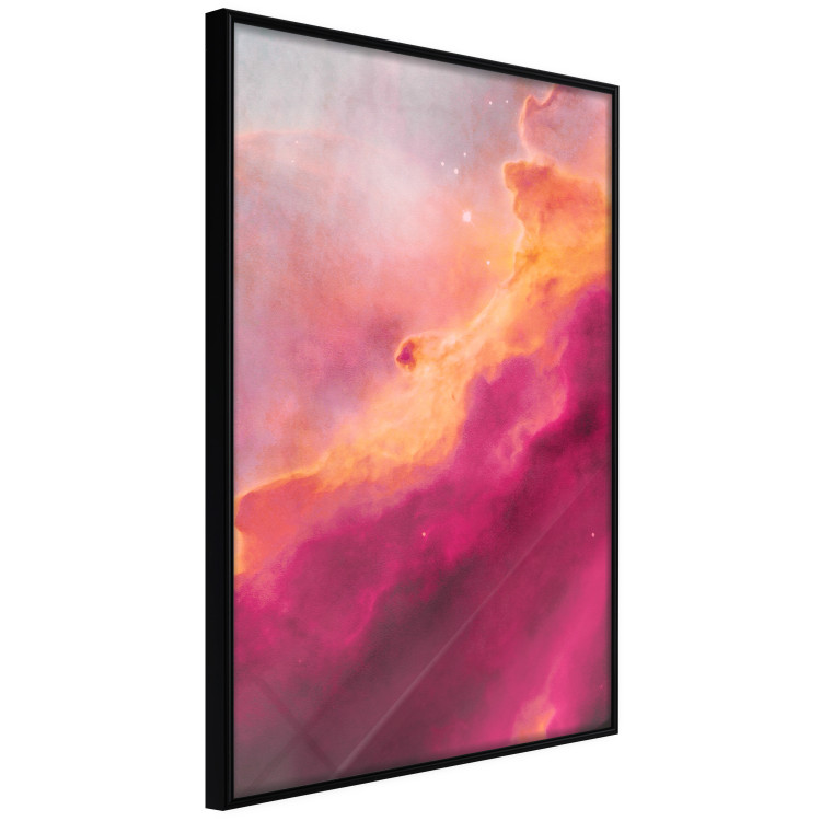 Poster Pink Nebula - abstract sky landscape with colorful cloud background 123204 additionalImage 10