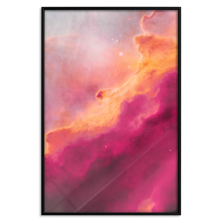 Poster Pink Nebula - abstract sky landscape with colorful cloud background 123204 additionalImage 18