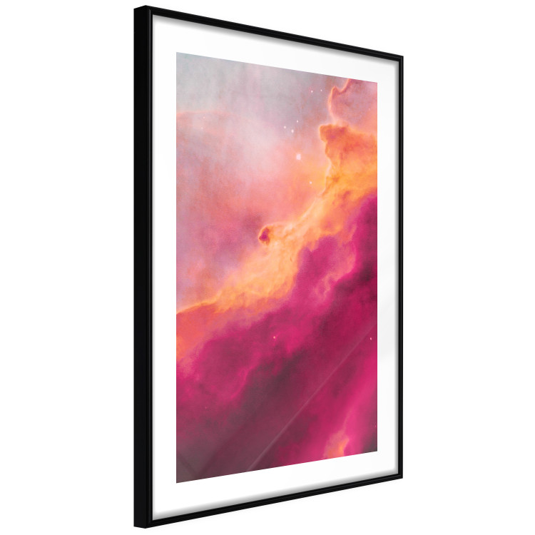 Poster Pink Nebula - abstract sky landscape with colorful cloud background 123204 additionalImage 11