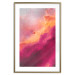Poster Pink Nebula - abstract sky landscape with colorful cloud background 123204 additionalThumb 14