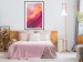 Poster Pink Nebula - abstract sky landscape with colorful cloud background 123204 additionalThumb 4