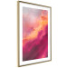 Poster Pink Nebula - abstract sky landscape with colorful cloud background 123204 additionalThumb 6