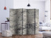 Room Divider Grey Lady II (5-piece) - pattern in grays with concrete structure 124104 additionalThumb 2